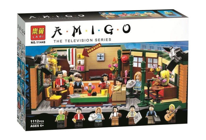 Конструктор LARI аналог Lego Ideas 21319 Центральный парк Кафе Друзей