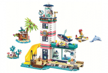 Конструктор LARI аналог Lego Friends 41380 Спасательный центр на маяке