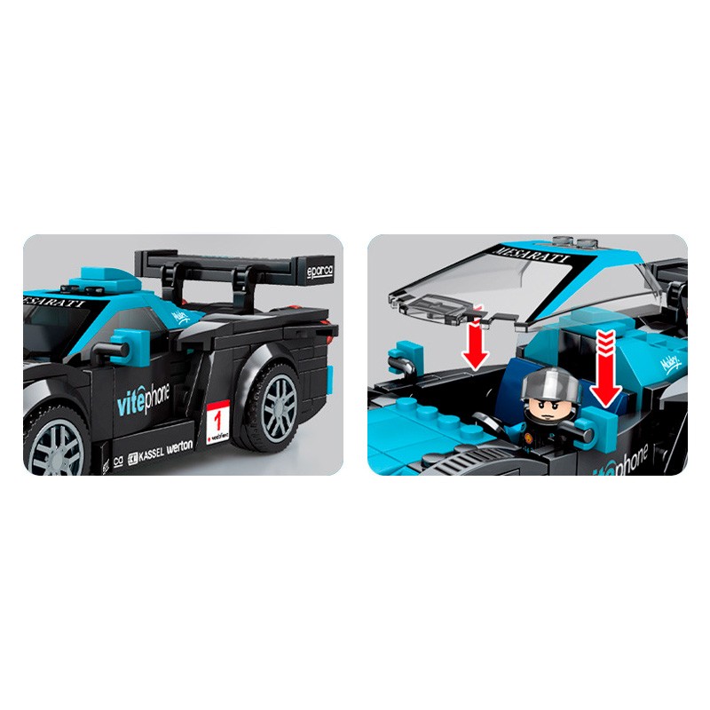 Конструктор Sembo Block Спорткар Maserati MC12