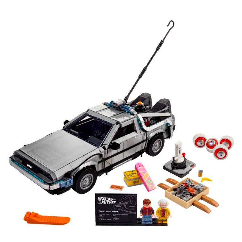 Конструктор 10300 Назад в будущее: Машина времени DeLorean