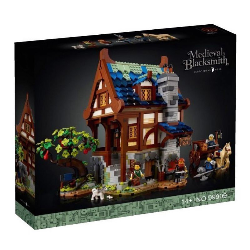 Конструктор аналог Lego Ideas 21325 Средневековая кузница