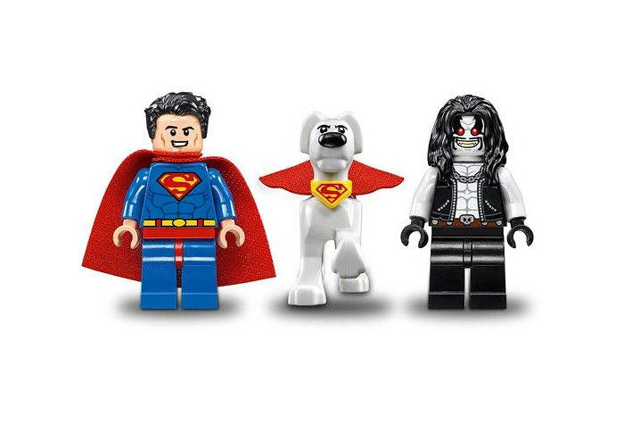 Конструктор BELA аналог LEGO 76096 Супермен и Крипто объединяют усилия
