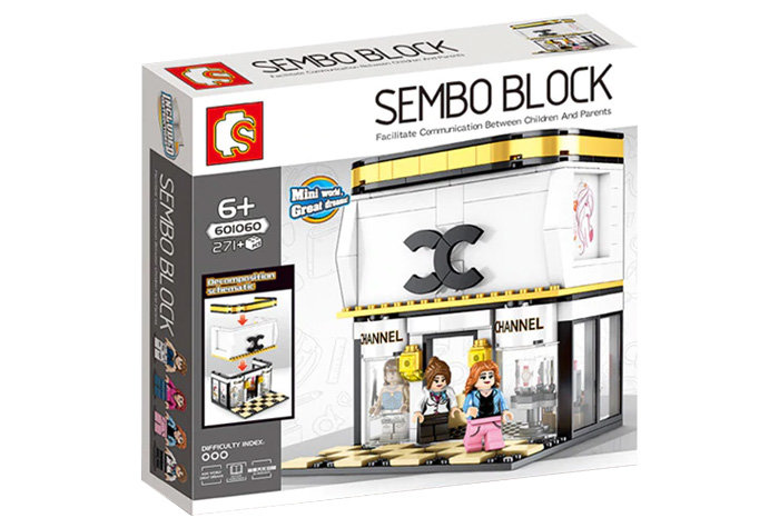 Конструктор Sembo Block Магазин Шанель