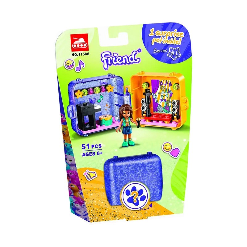 Конструктор аналог Lego Friends 41400 Игровая шкатулка Андреа