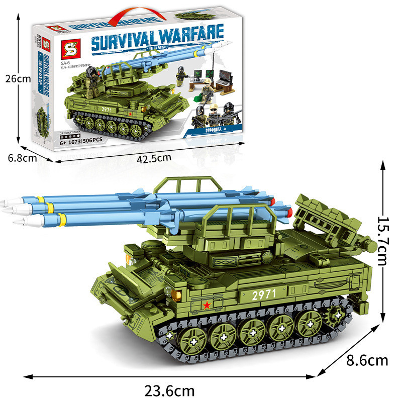 Конструктор SY Зенитная установка SA-6