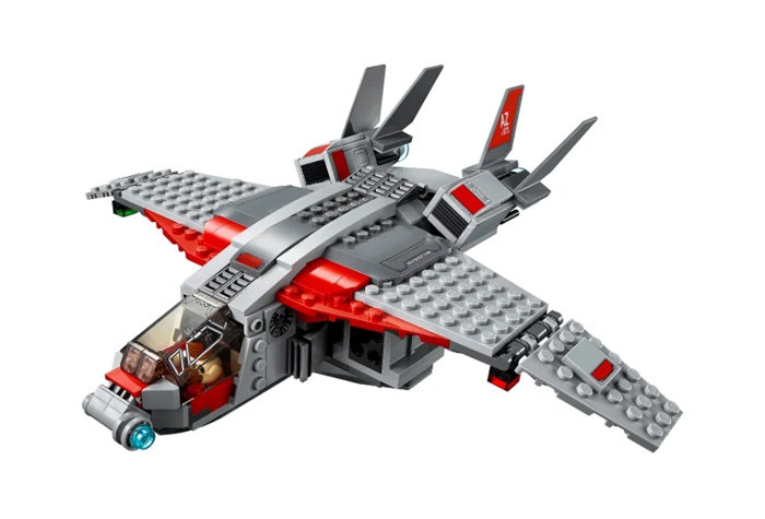 Конструктор BELA аналог LEGO 76127 Капитан Марвел и атака скруллов