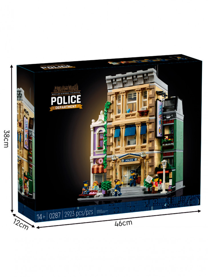 Конструктор аналог Lego Creator Expert 10278 Полицейский участок