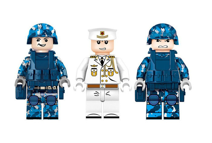 Конструктор ZheGao Боевой корабль