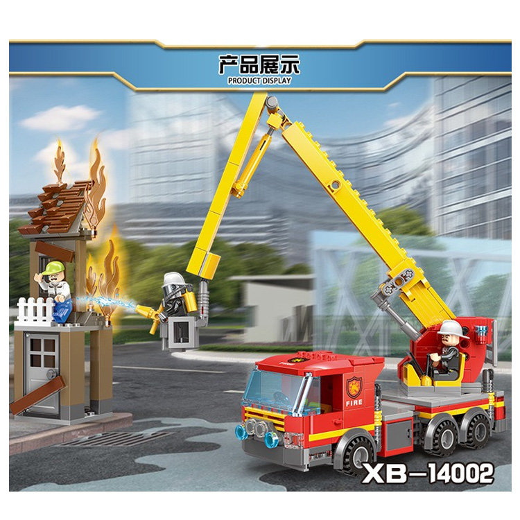 Конструктор Xingbao Пожарный кран: спасение здания