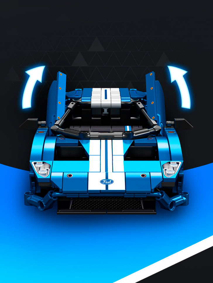 Конструктор Sembo Block Спорткар Ford GT