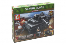 Конструктор Sembo Block Немецкий танк «Тигр»