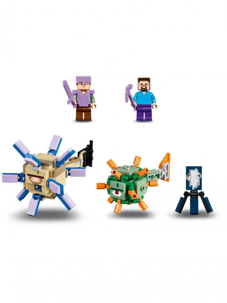 Конструктор аналог Lego Minecraft 21136 Подводная крепость