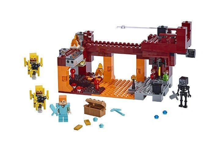 Конструктор LARI аналог Lego Minecraft 21154 Мост Ифрита