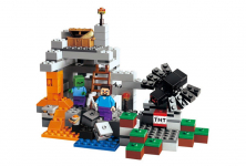 Конструктор BELA аналог Lego Minecraft 21113 Пещера