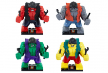 Минифигурки SY Халк (The HULK) 4 шт