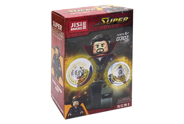 Конструктор JiSi Bricks (Decool) Супергерои: большой набор минифигурок 16 шт