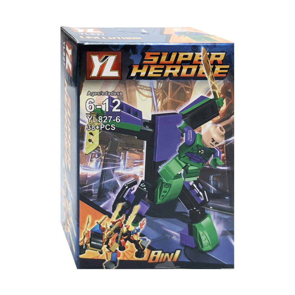 Минифигурки YL Супергерои 8 шт