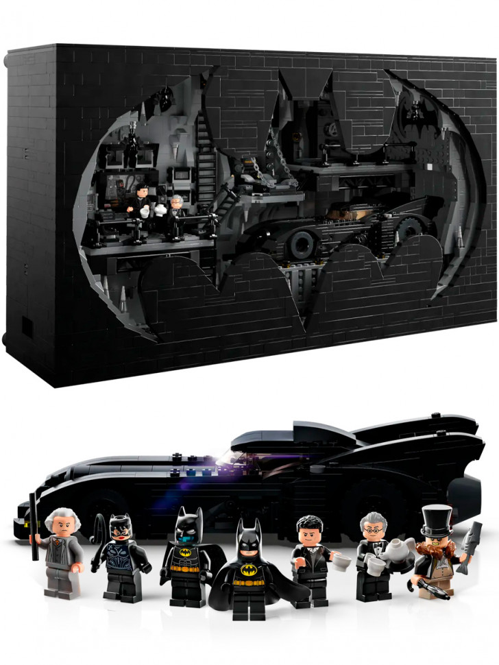Конструктор аналог Lego Super Heroes 76252 Бэтпещера: Теневой ящик