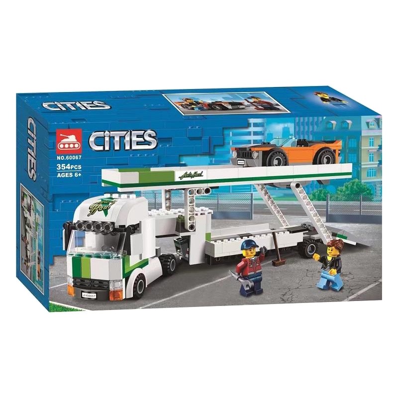 Конструктор аналог Lego City 60305 Автовоз