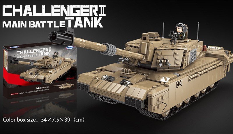 Конструктор XingBao Британский танк Challenger II