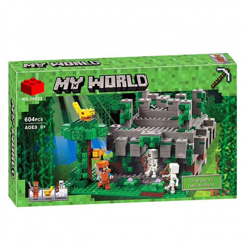 Конструктор BELA аналог LEGO 21132 Храм в джунглях