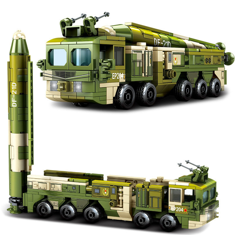 Конструктор Sembo Block Противокорабельная баллистическая ракета DF-21D