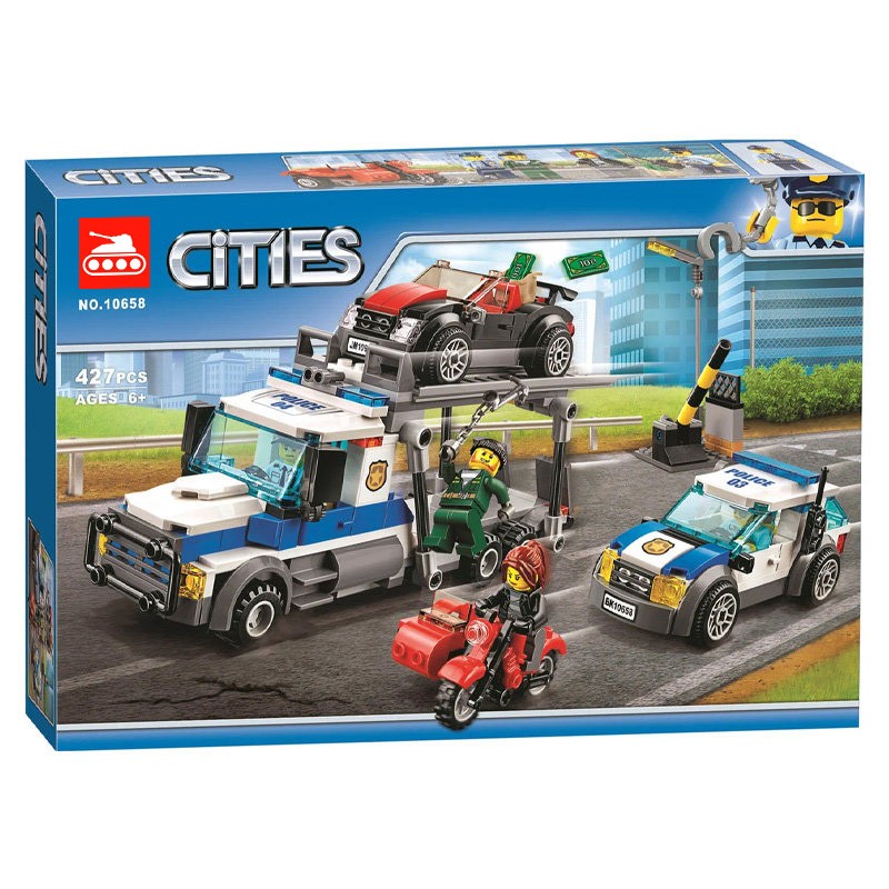 Конструктор аналог Lego City 60143 Ограбление грузовика