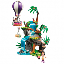 Конструктор аналог Lego Friends 41423 Джунгли: спасение тигра на воздушном шаре