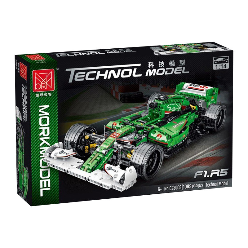 Конструктор MORK Jaguar R5 F1 Green Equation Racing
