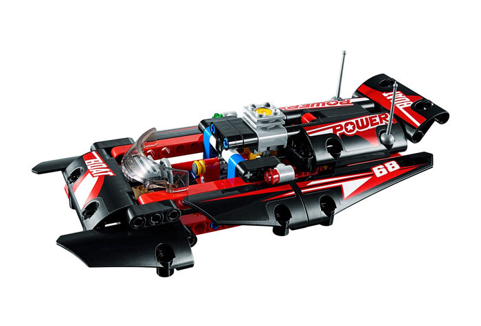 Конструктор LARI аналог LEGO 42089 Моторная лодка