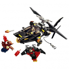 Конструктор BELA аналог Lego Super Heroes 76011 Бэтмен: Атака Человека-Летучей мыши