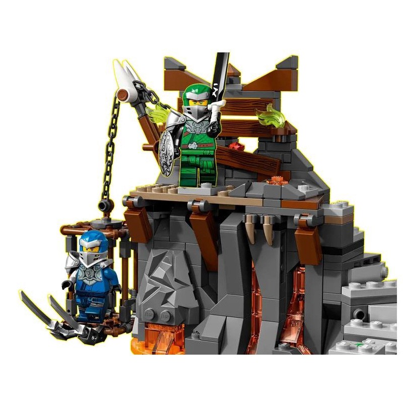 Конструктор аналог Lego Ninjago 71717 Путешествие в Подземелье черепа