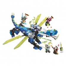 Конструктор LARI аналог Lego Ninjago 71711 Кибердракон Джея