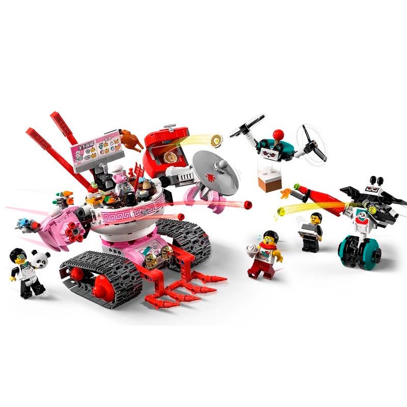 Конструктор аналог Lego Манки Кид 80026 Танк-лапша Пигси