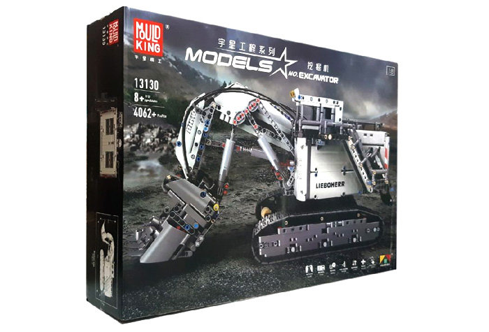 Конструктор Mould King Экскаватор Liebherr - Terex RH400 (Аналог Лего Техник 42100)