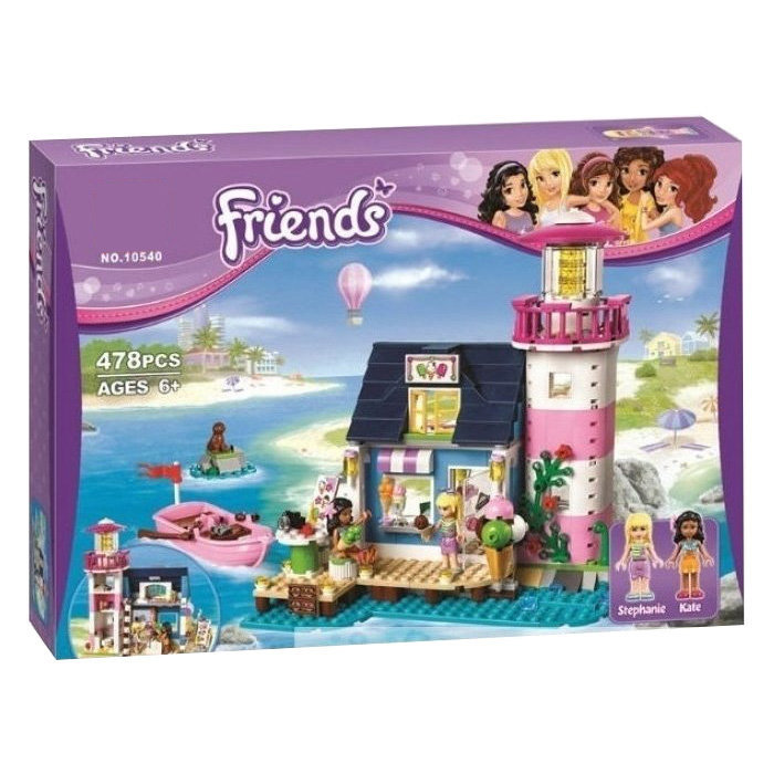 Конструктор BELA аналог Lego Friends 41094 Маяк Хартлейк Сити