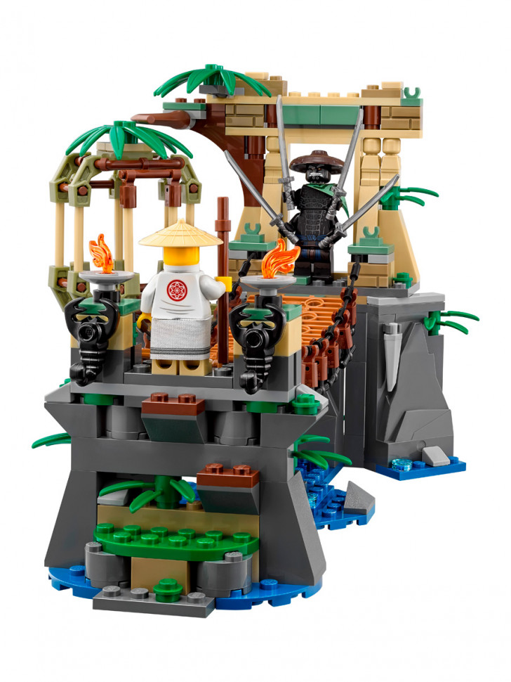 Конструктор аналог Lego Ninjago 70608 Битва Гармадона и Мастера Ву