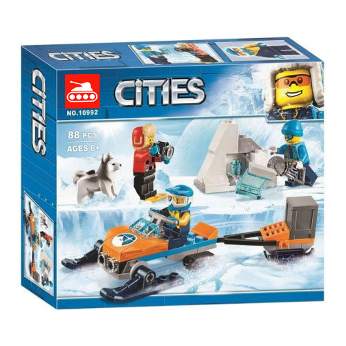 Конструктор аналог Lego City 60191 Полярные исследователи