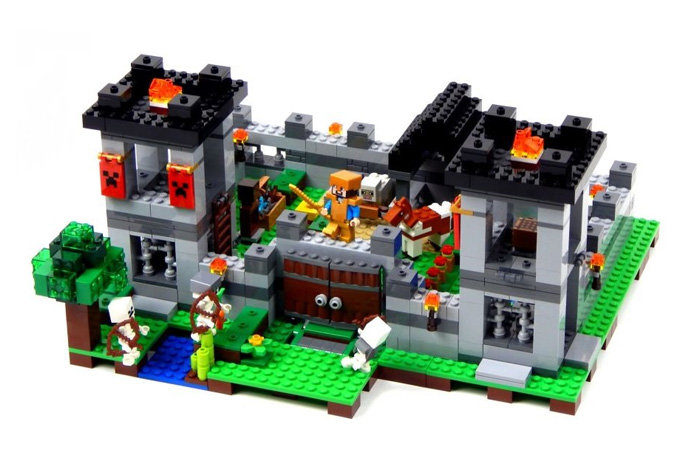 Конструктор аналог Lego Minecraft 21127 Крепость