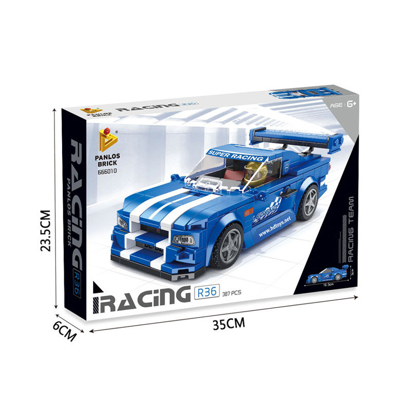 Конструктор Panlos Brick Спорткар Nissan GT-RR36