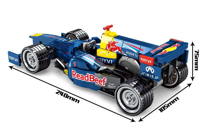 Конструктор Sembo Block Гоночный болид Формулы 1: Infiniti Red Bull Racing