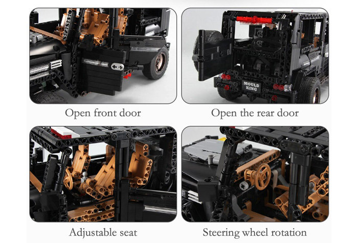 Конструктор Mould King Внедорожник Mercedes Benz G65 (аналог Лего Техник MOC 2425)