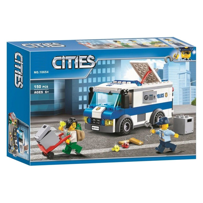 Конструктор BELA аналог Lego City 60142 Инкассаторская машина