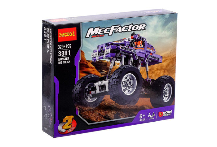 Конструктор Decool аналог LEGO 42005 Монстрогрузовик