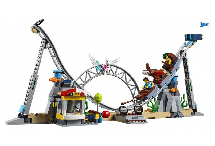 Конструктор Decool аналог Lego 31084 Аттракцион «Пиратские горки»