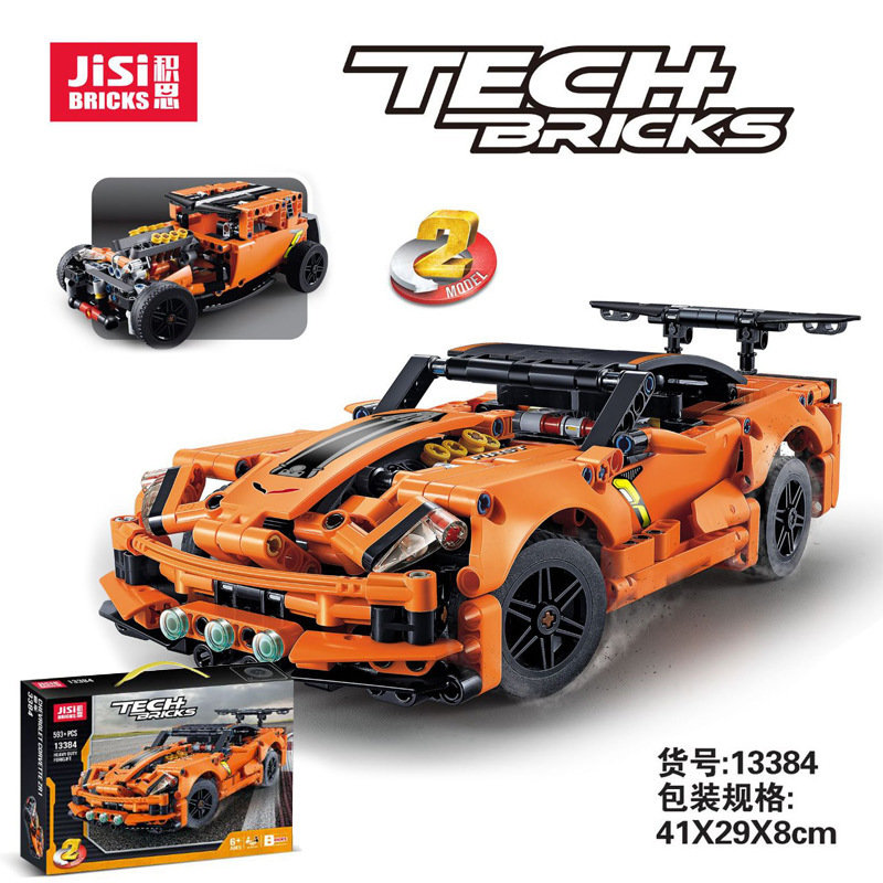 Конструктор JiSi Bricks аналог LEGO 42093 Chevrolet Corvette ZR1