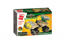 Конструктор Qman (Enlighten Brick) Квадроцикл с противовоздушной пушкой