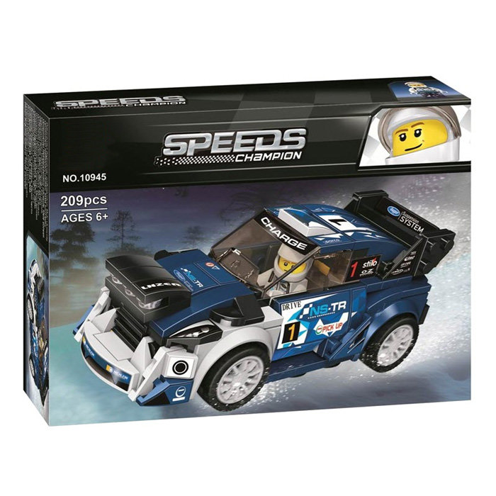 Конструктор BELA аналог Lego Speed Champions 75885 Ford Fiesta M-Sport WRC