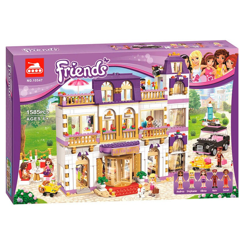 Конструктор аналог Lego Friends 41101 Гранд-отель