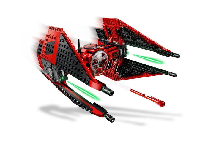 Конструктор LARI аналог LEGO 75240 Истребитель СИД майора Вонрега